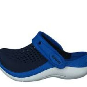 CROCS Kids Navy and Blue Water Shoes